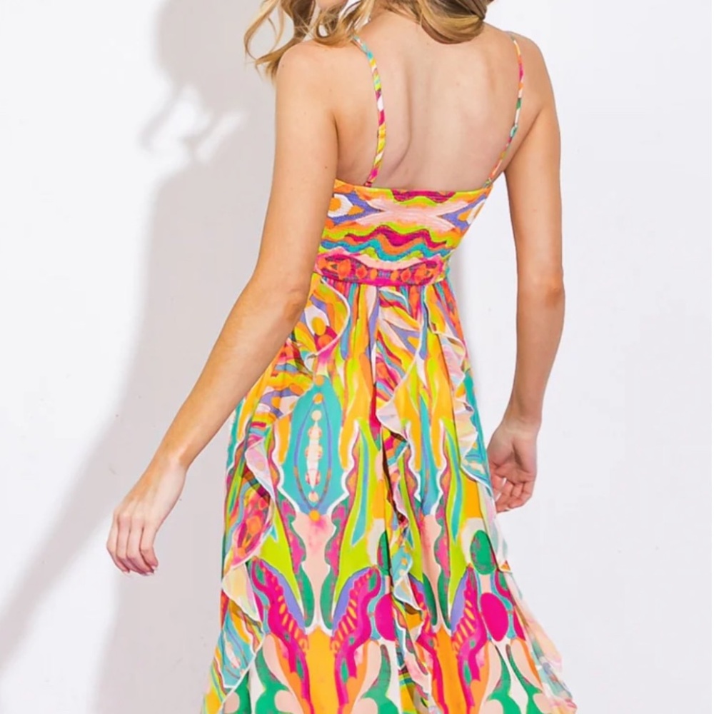 NWT Flying Tomato “DANCE THE NIGHT AWAY”MAXI DRESS Small - Picture 13 of 13